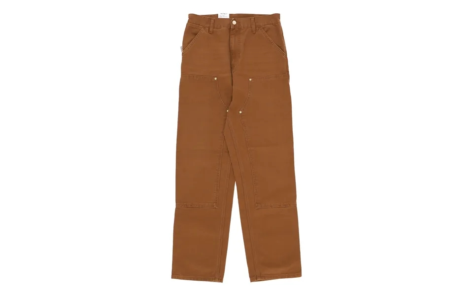 Men's Jeans Double Knee Pant Deep H Brown Aged Canvas