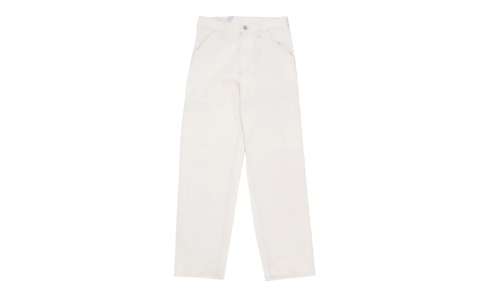 Men's Jeans Single Knee Pant White Rinsed
