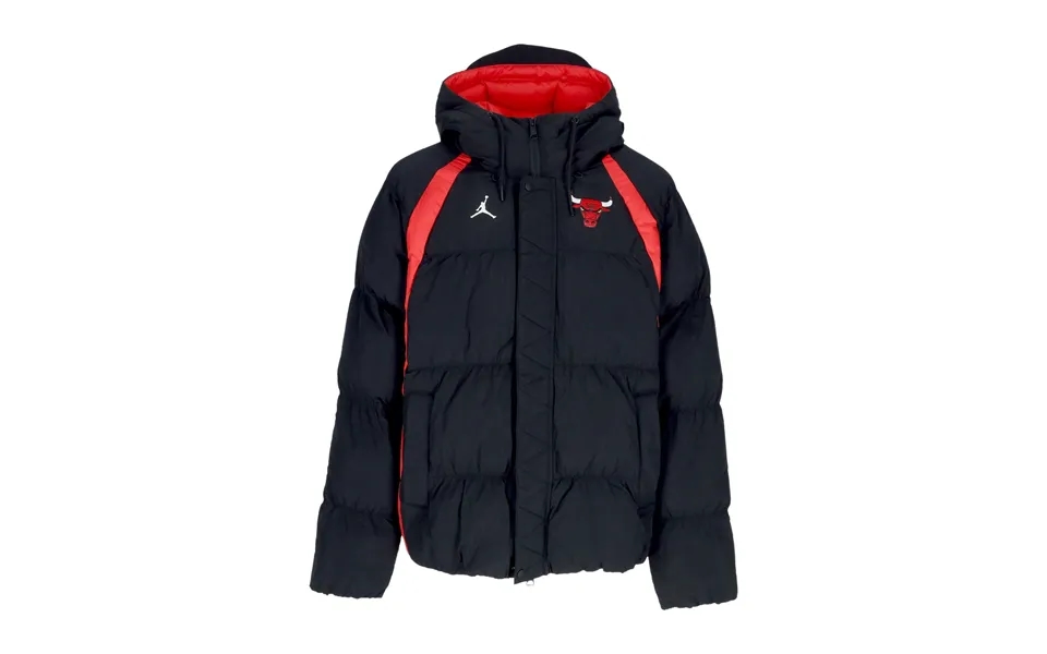 Men's Nba Courtside Statement Edition Full-zip Jacket Chibul Black University Red