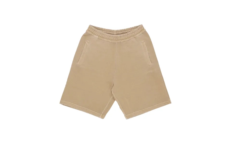 Men's Short Sweatpants Duster Sweat Short Dusty H Brown Garment Dyed