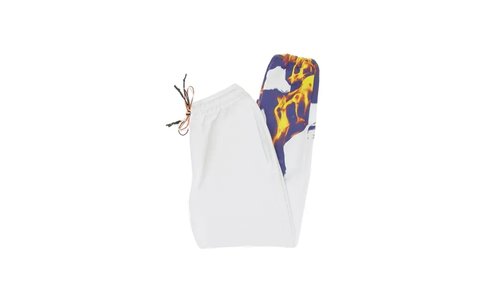 Men's Underwear Multi Flames White