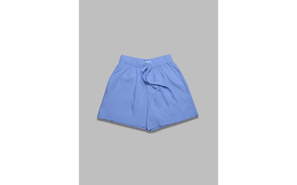 Poplin Pyjamas Shorts - Cornflower Blue