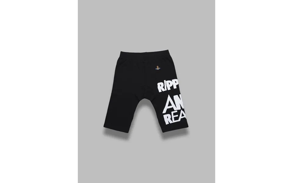 Ripped & Ready Radler Shorts - Black