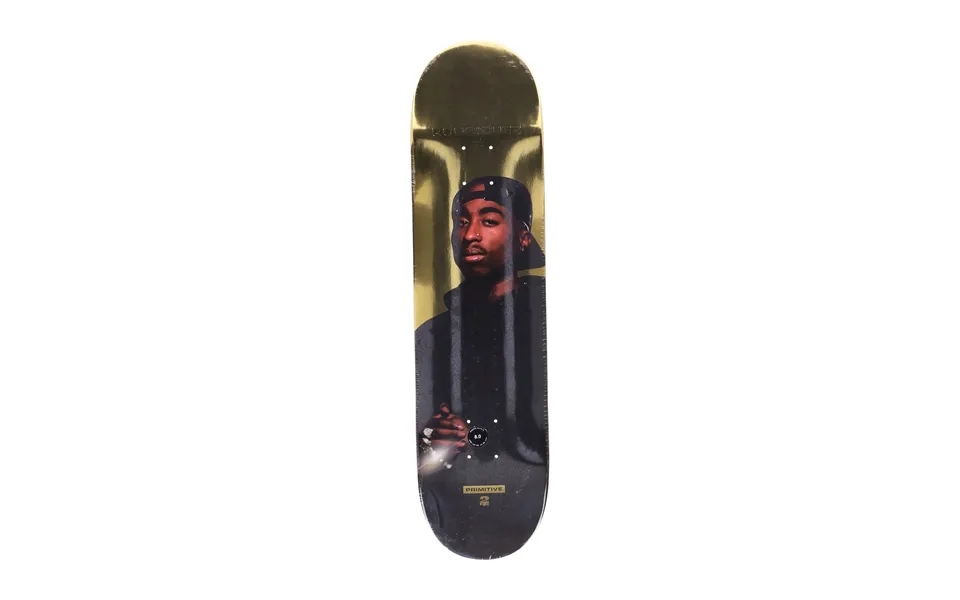 Rodriguez Shine Deck X 2pac Orange Men's Skateboard Deck