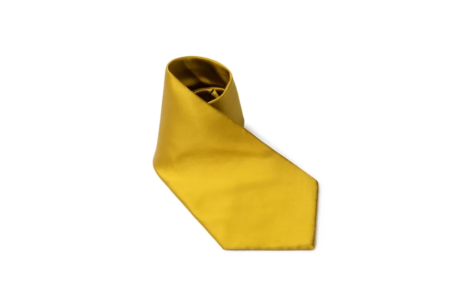 Silk Mustard Tie Dolce & Gabbana