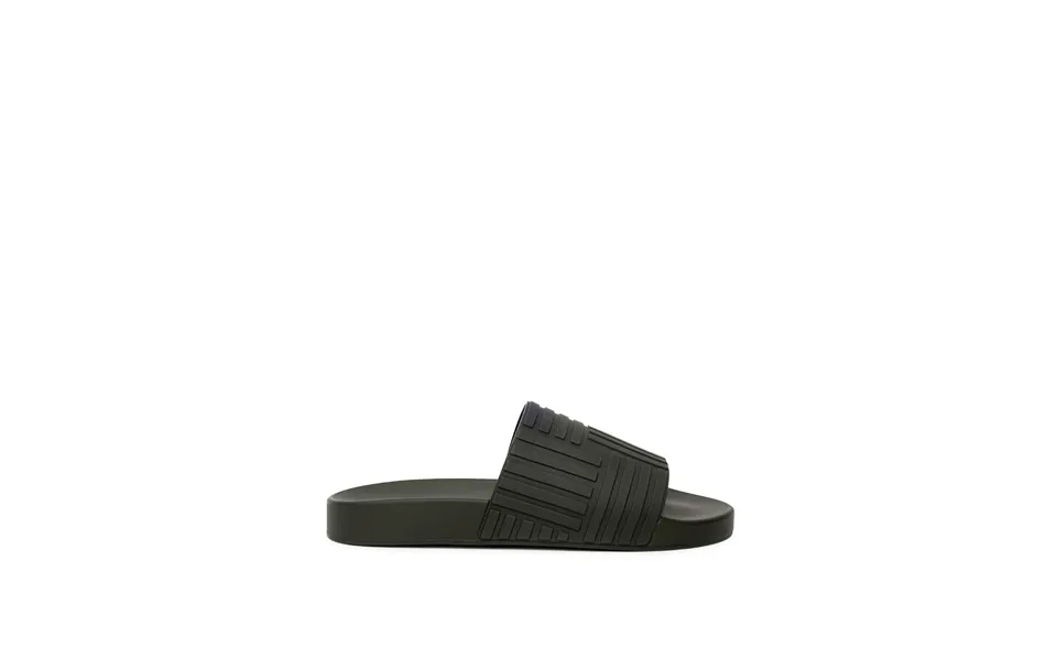 Sliders Carpet In Black Rubber Bottega Veneta
