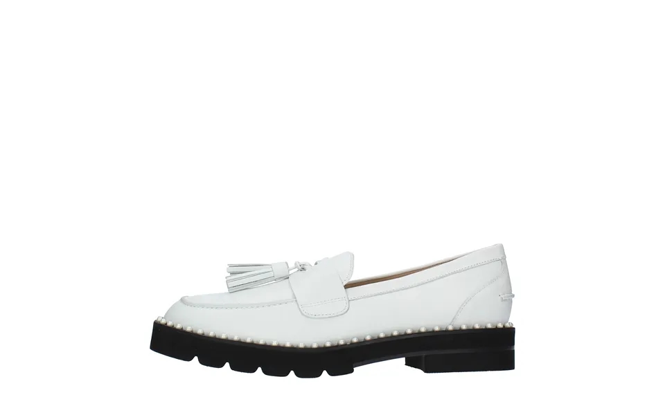 Stuart Weitzman Flat Shoes White