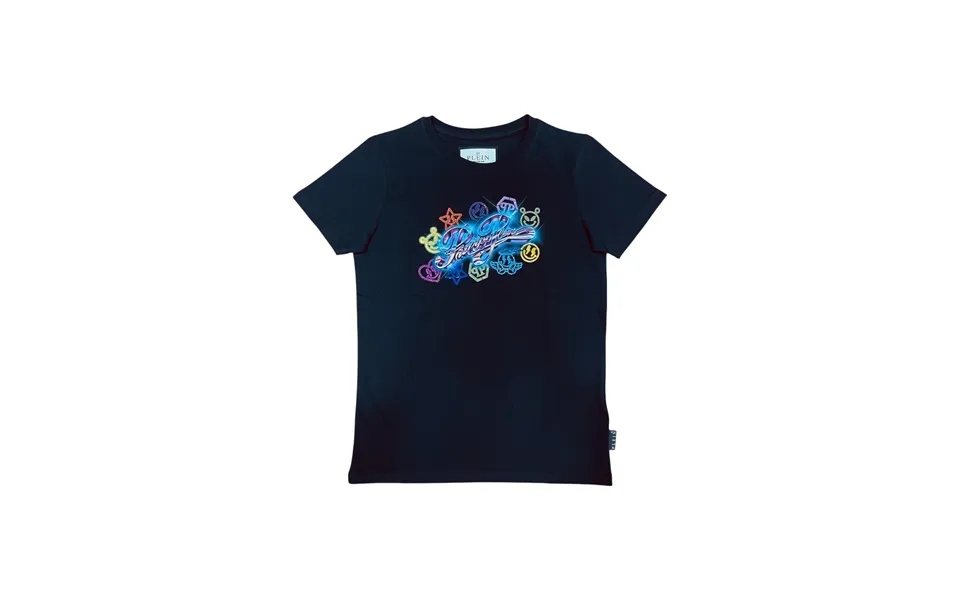 T-shirt Baby Unisex Philipp Plein Round Neck Ss Rhymes