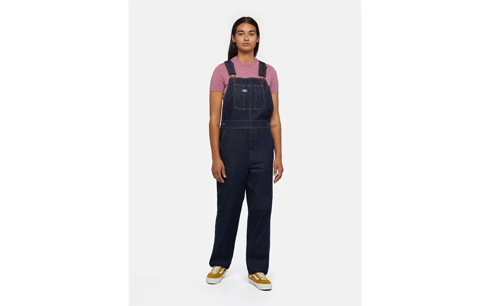 T-shirt Woman Dickies Classic Denim Bib W Rnsd - Dk0a4xyc Rin1