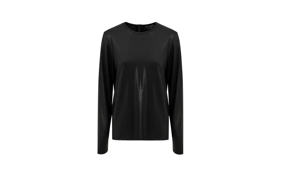 Tom Ford Black Viscose Mesh With Poster Zip - Long Sleeves