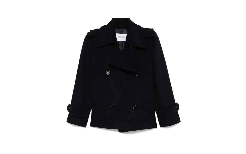 Trench Over Coat In Wool And Cashmere