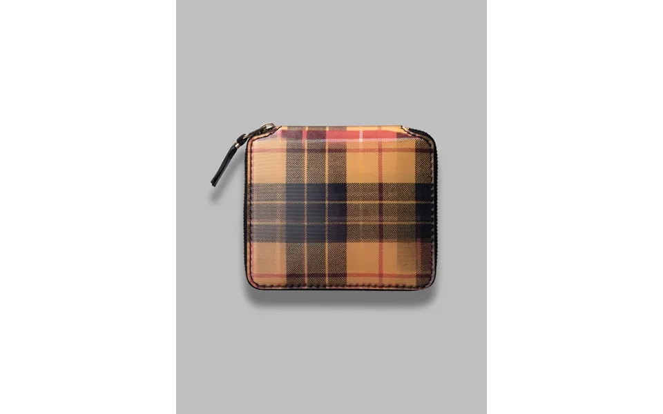 Wallet Lenticular Tartan - 100% Tpu In 100%cowhide Made In Spain