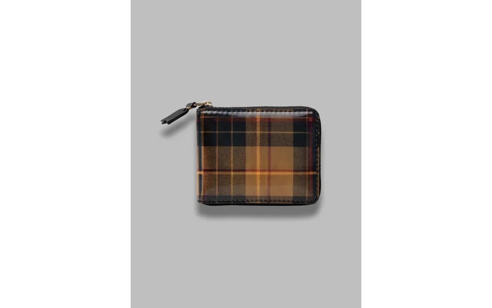 Wallet Lenticular Tartan - 100% Tpu In 100%cowhide Made In Spain