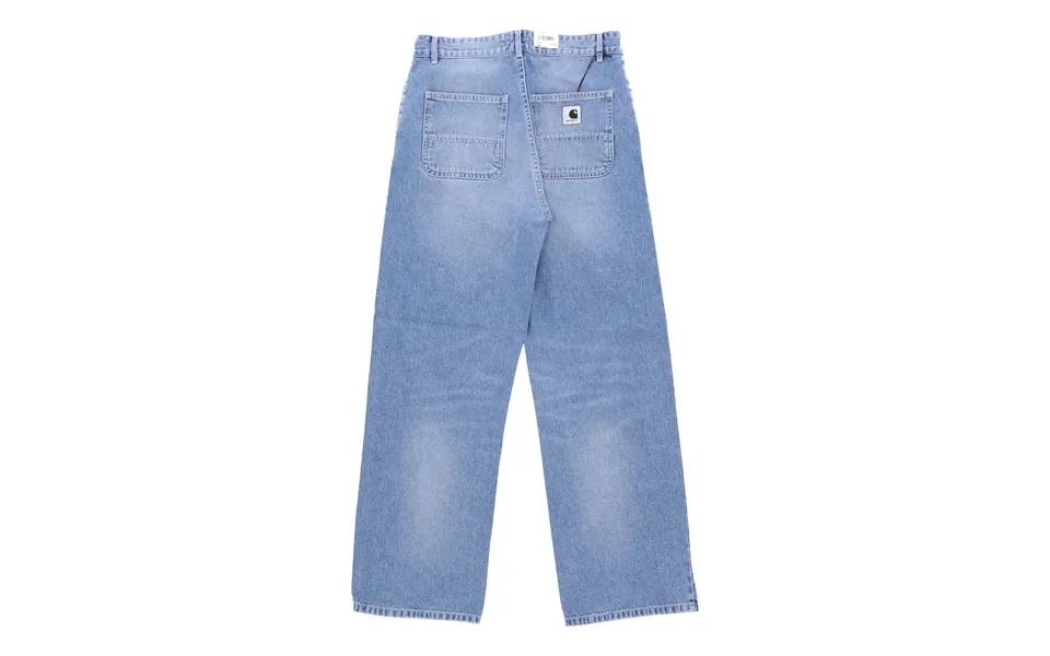 Women's Jeans Simple Pant Blue Light True Washed