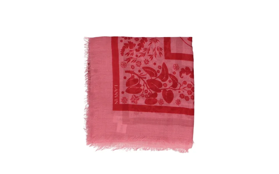 Women's Scarf Lanvin 6l1414so637-rosso Red