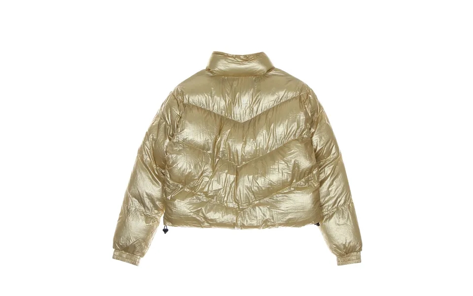 Women's Short Down Jacket Chest Signature Puffer Jacket