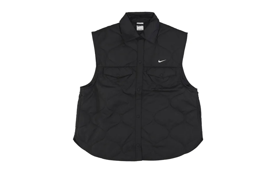 Women's W Sportswear Essentials Vest Black White