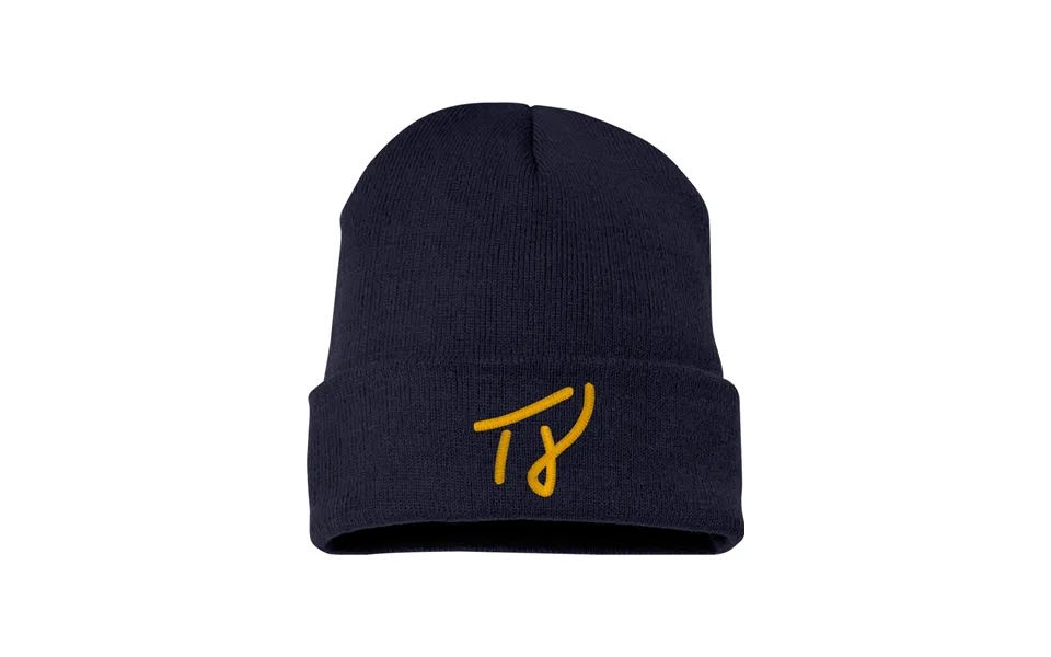 Tj53 Cuffed Beanie - Navy