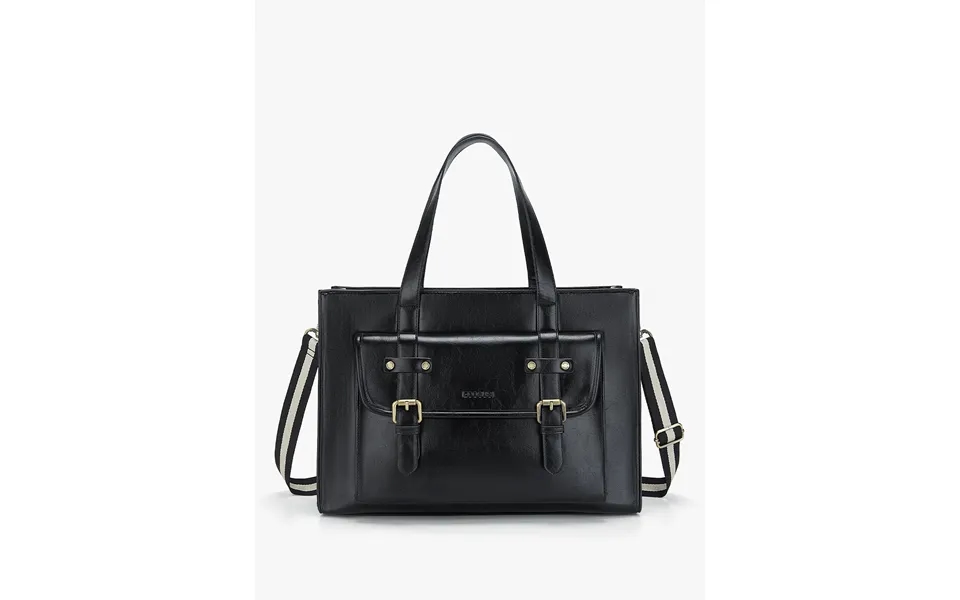 Olivia's Classic Pu Leather Handbag For 13-15.6 Inch Laptop Tote