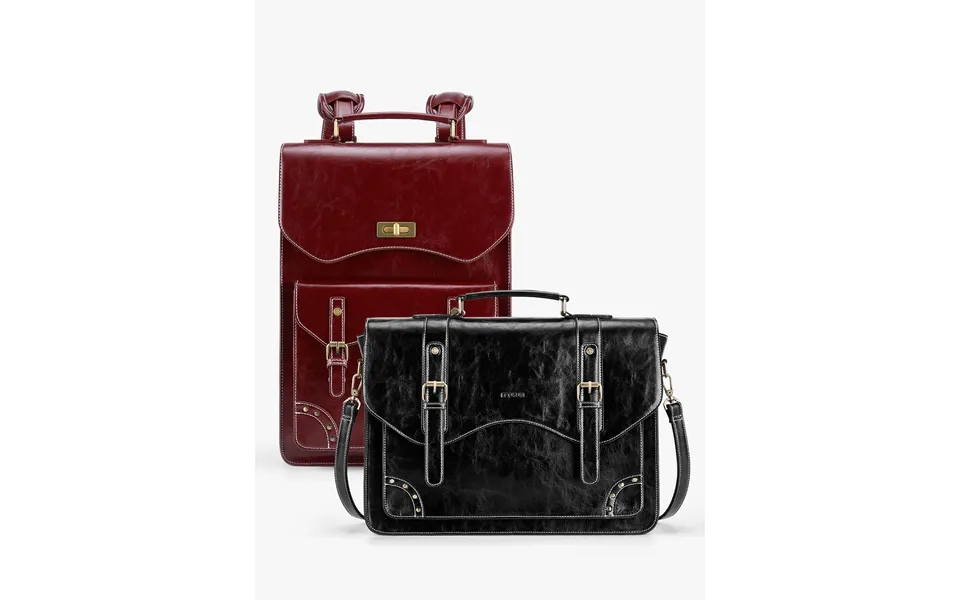 Wilder Vintage Rivet 15.6-inch Briefcase & Backpack