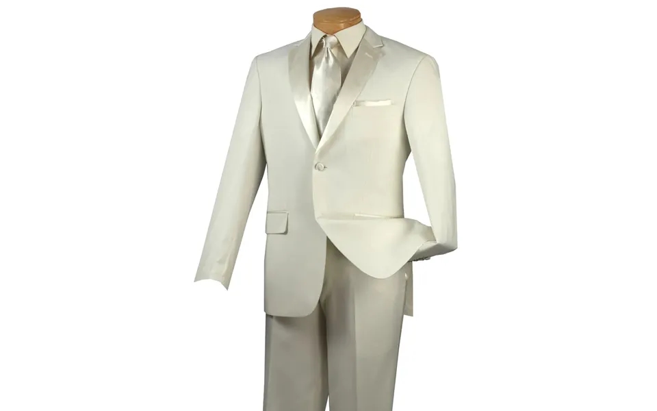 Ivory Classic Notch Tuxedo Suit