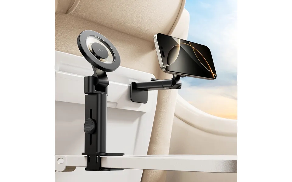 Airplane Phone Holder Mount Halolock Black