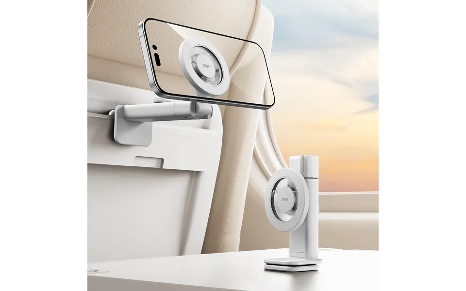 Airplane Phone Holder Mount Halolock White