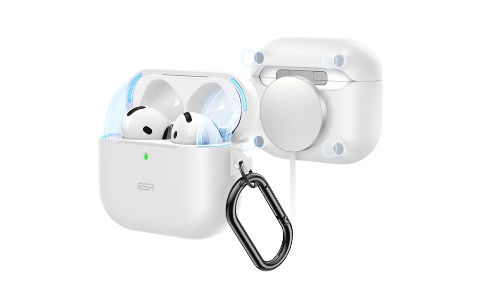 Airpods 4 Cloud Soft Case Halolock White