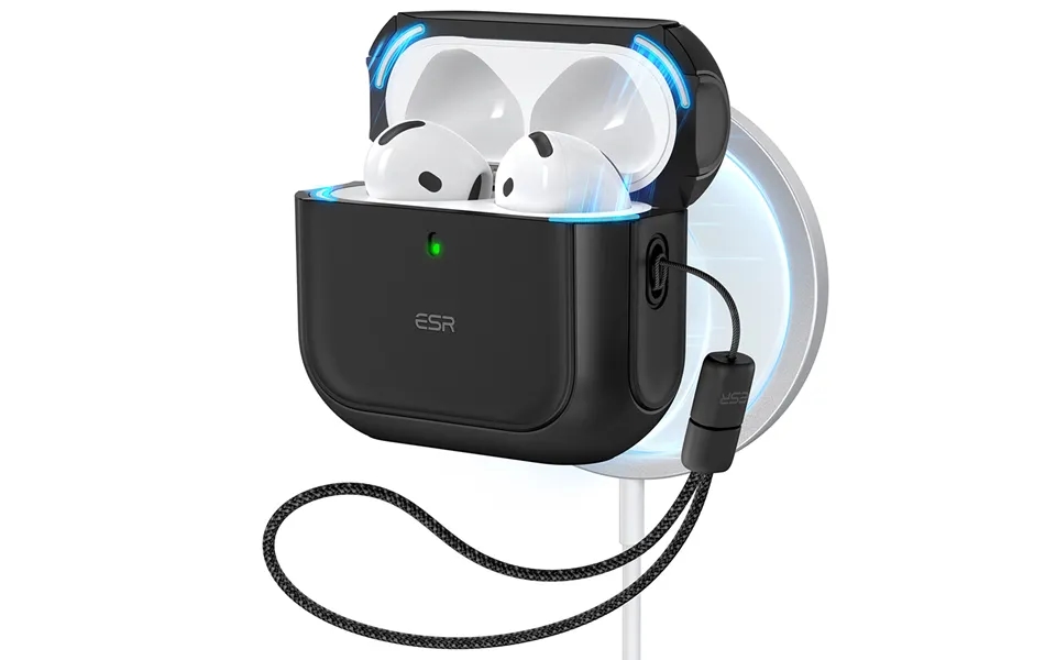 Airpods 4 Orbit Hybrid Case Halolock Black