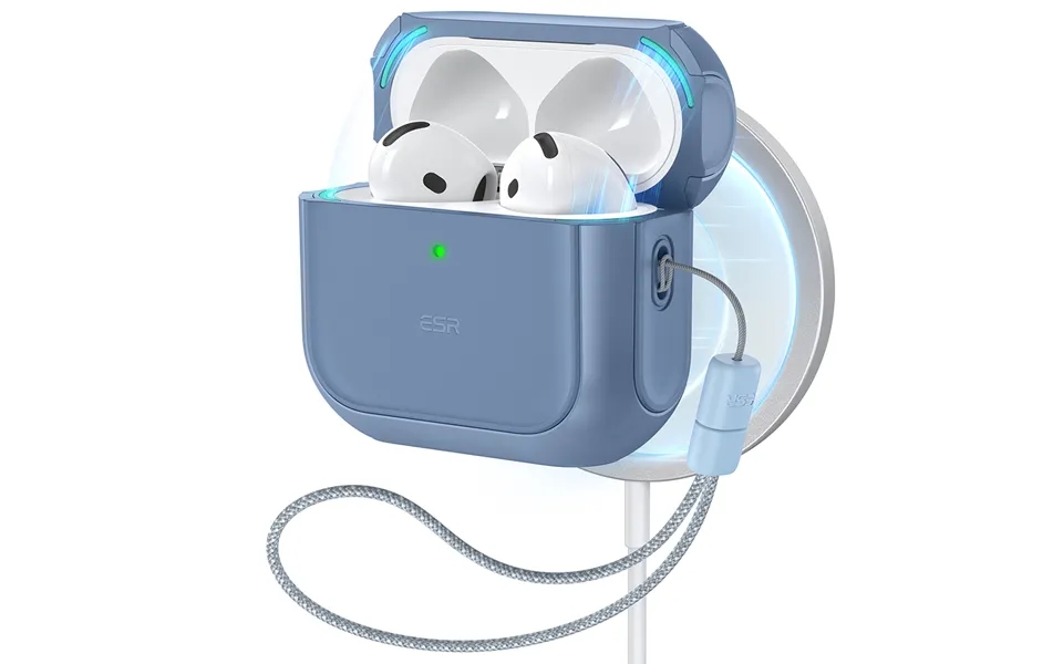 Airpods 4 Orbit Hybrid Case Halolock Dark Blue