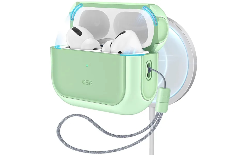 Airpods Pro 2023 2022 2019 Orbit Hybrid Case Halolock Mint Green