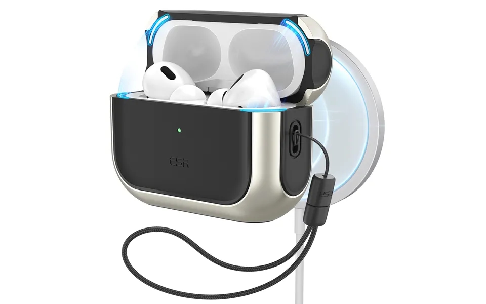 Airpods Pro 2023 2022 2019 Orbit Hybrid Case Halolock Titanium