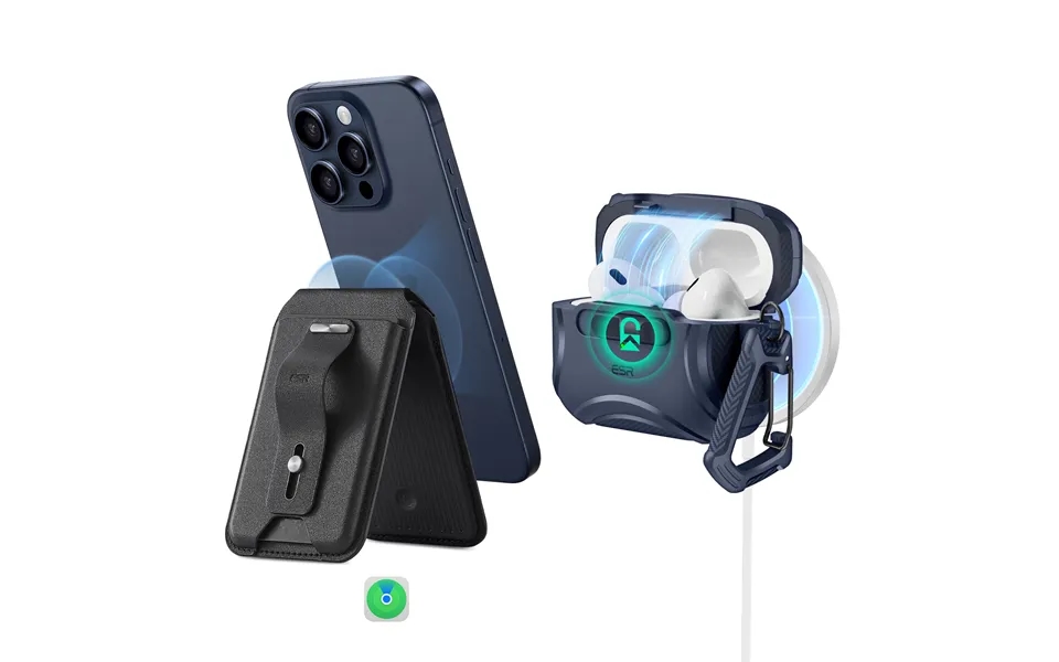 Cyber Flicklock Everyday-carry Bundle For Airpods Pro 2023 2022 2019 Dark Blue