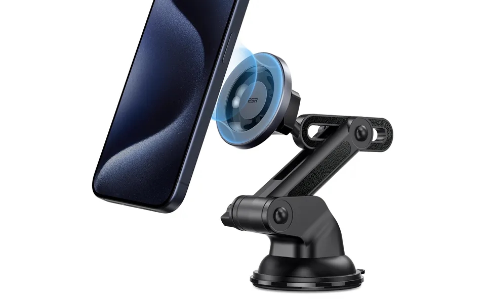 Dashboard Car Phone Mount Halolock Black
