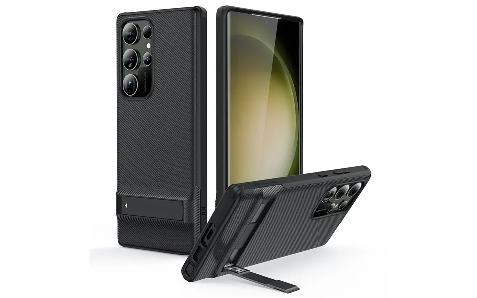 Galaxy S23 Ultra Boost Kickstand Case Black