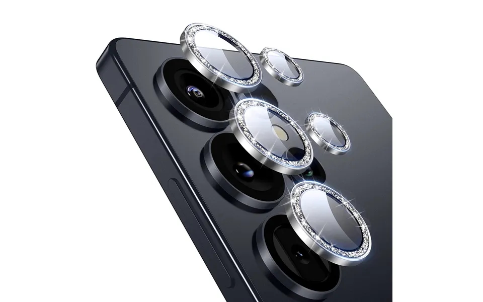 Galaxy S25 Ultra Armorite Camera Lens Protectors Glitter Silver