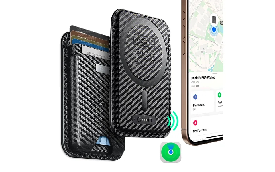 Geo Wallet Boost Halolock Black Carbon Fiber