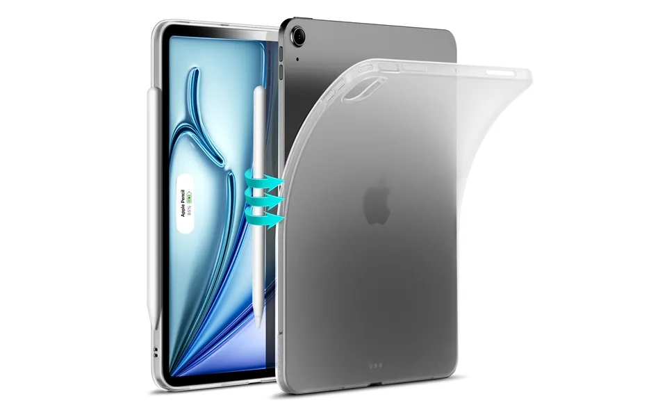 Ipad Air 11 2024 - Air 10.9 5th 4th Gen Zero Soft Case Frosted Clear