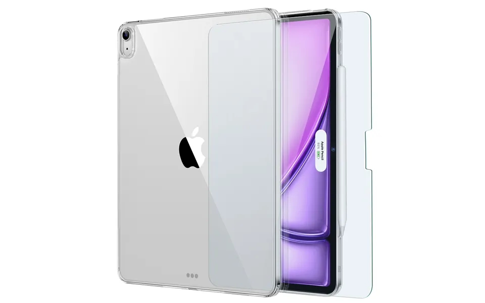 Ipad Air 13 2024 Classic Hybrid Protection Bundle Clear