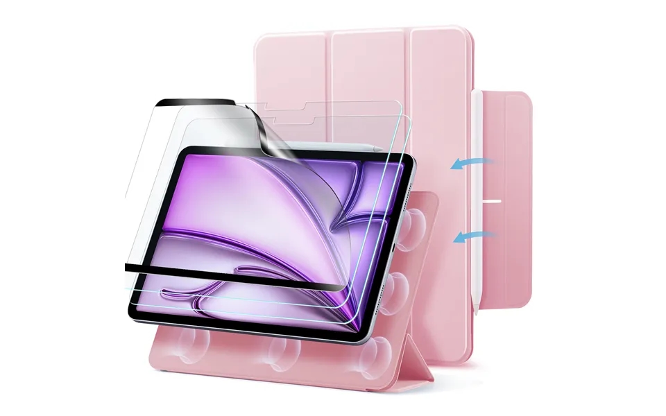Ipad Air 13 2024 Magnetic Transformation Bundle Pink