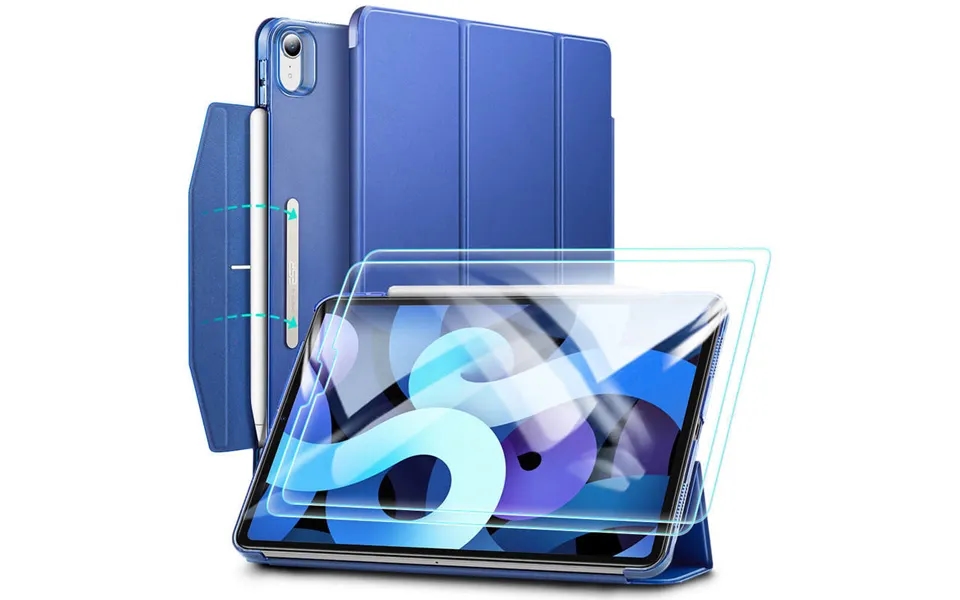 Ipad Air 5 4 Ascend Protection Bundle Navy Blue