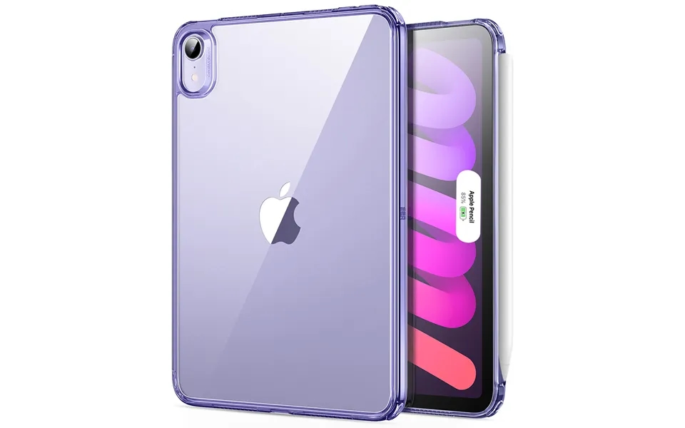 Ipad Mini 7 Mini 6 Classic Hybrid Case Clear Purple
