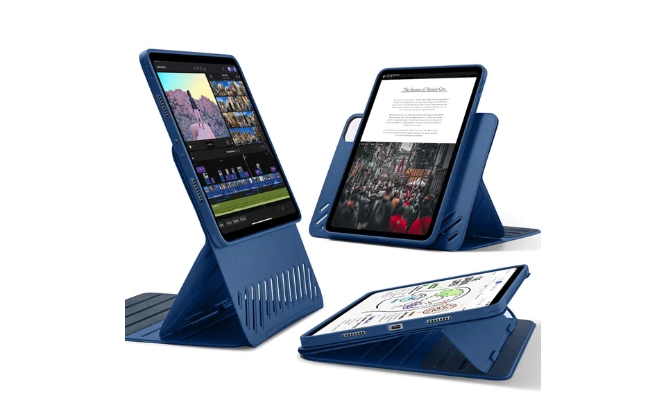 Ipad Pro 11 2022 2021 2020 2018 Shift Magnetic Case Blue