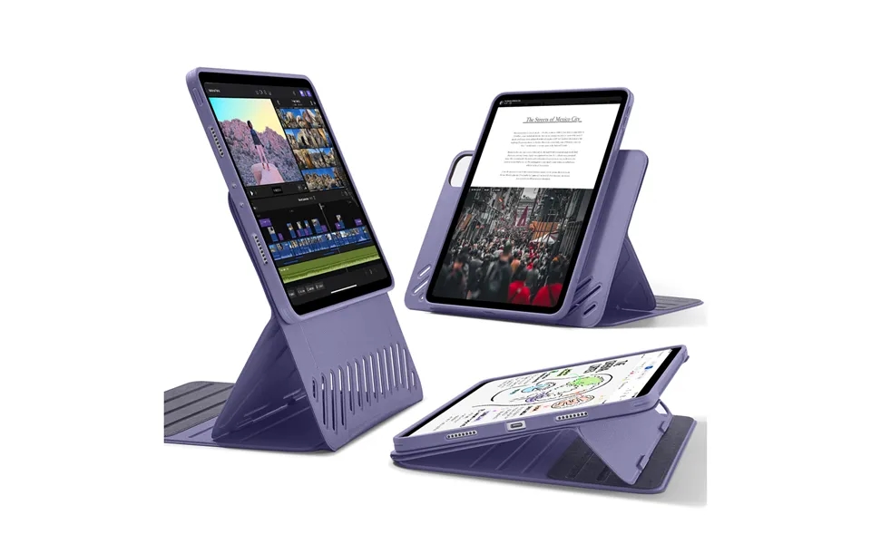 Ipad Pro 11 2022 2021 2020 2018 Shift Magnetic Case Purple