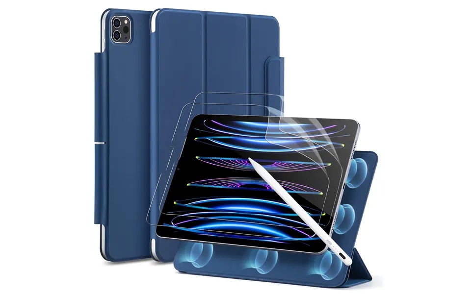 Ipad Pro 11 2022 2021 2020 Art Bundle Navy Blue