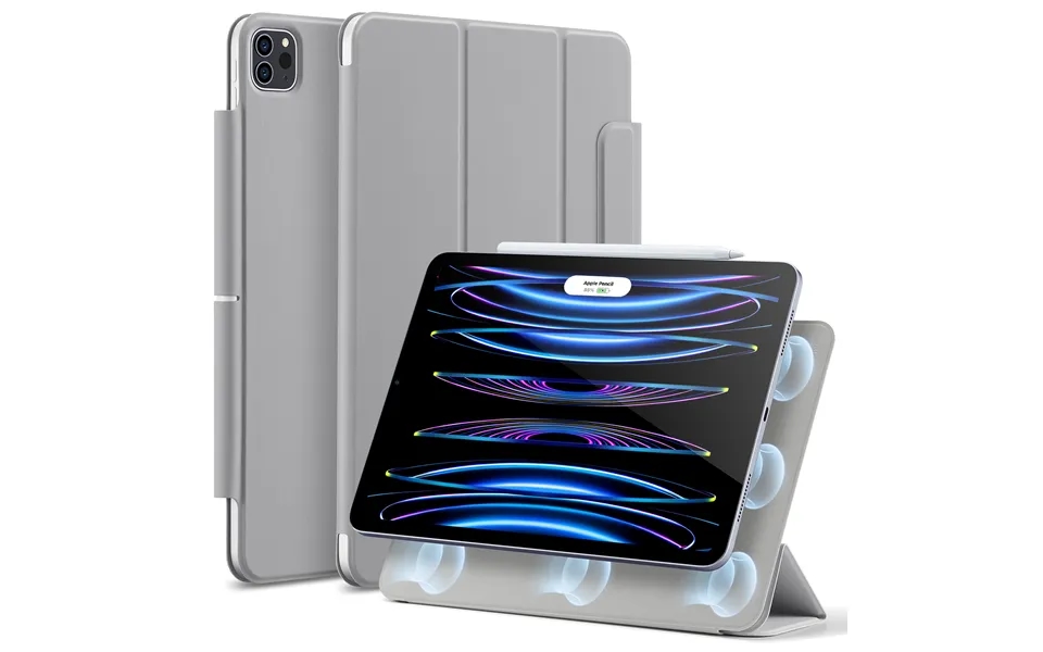 Ipad Pro 11 2022 2021 2020 Rebound Magnetic Case Grey