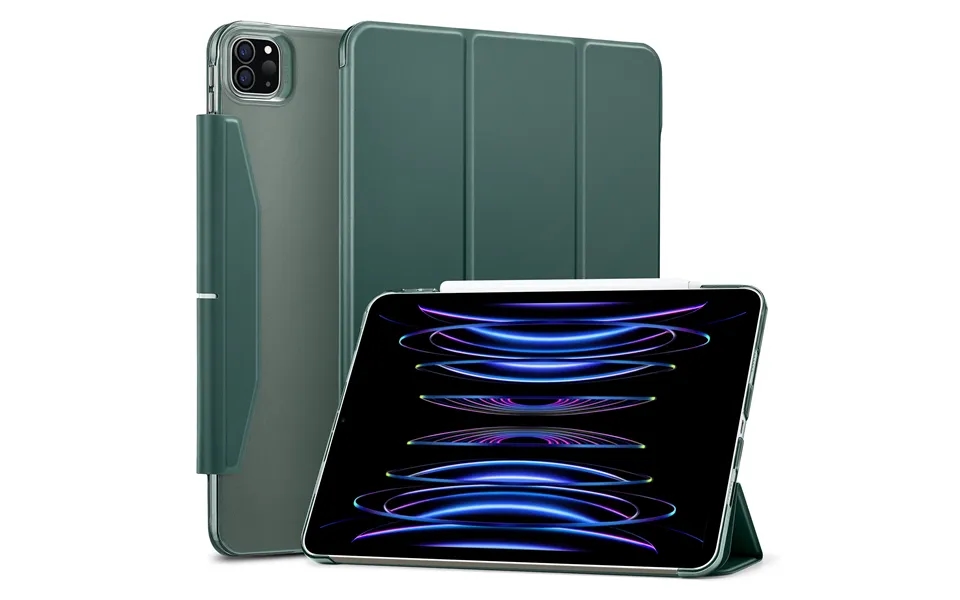 Ipad Pro 11 2022 2021 Ascend Trifold Case Forest Green