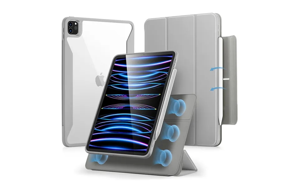 Ipad Pro 11 2022 2021 Rebound Hybrid Case 360 Grey