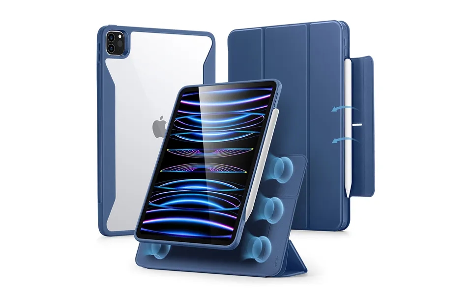 Ipad Pro 11 2022 2021 Rebound Hybrid Case 360 Navy Blue