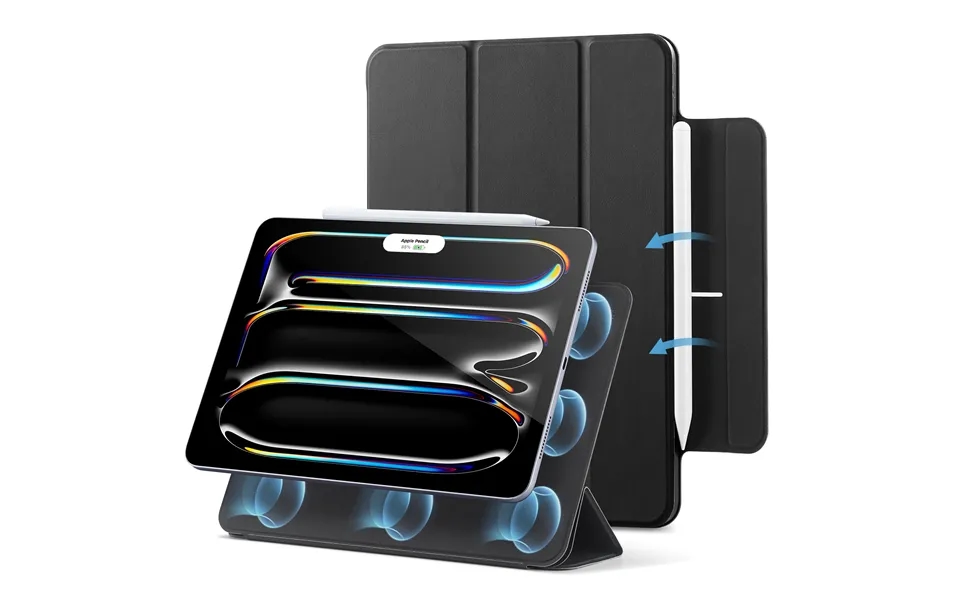 Ipad Pro 11 2024 Rebound Magnetic Case Black